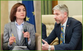 Maia Sandu, a avut o întrevedere cu Ambasadorul Republicii Letonia în Republica Moldova, Uldis Mikuts